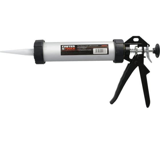Изображение товара Алюминиевый пистолет для силиконового герметика FASTER TOOLS 225 2567