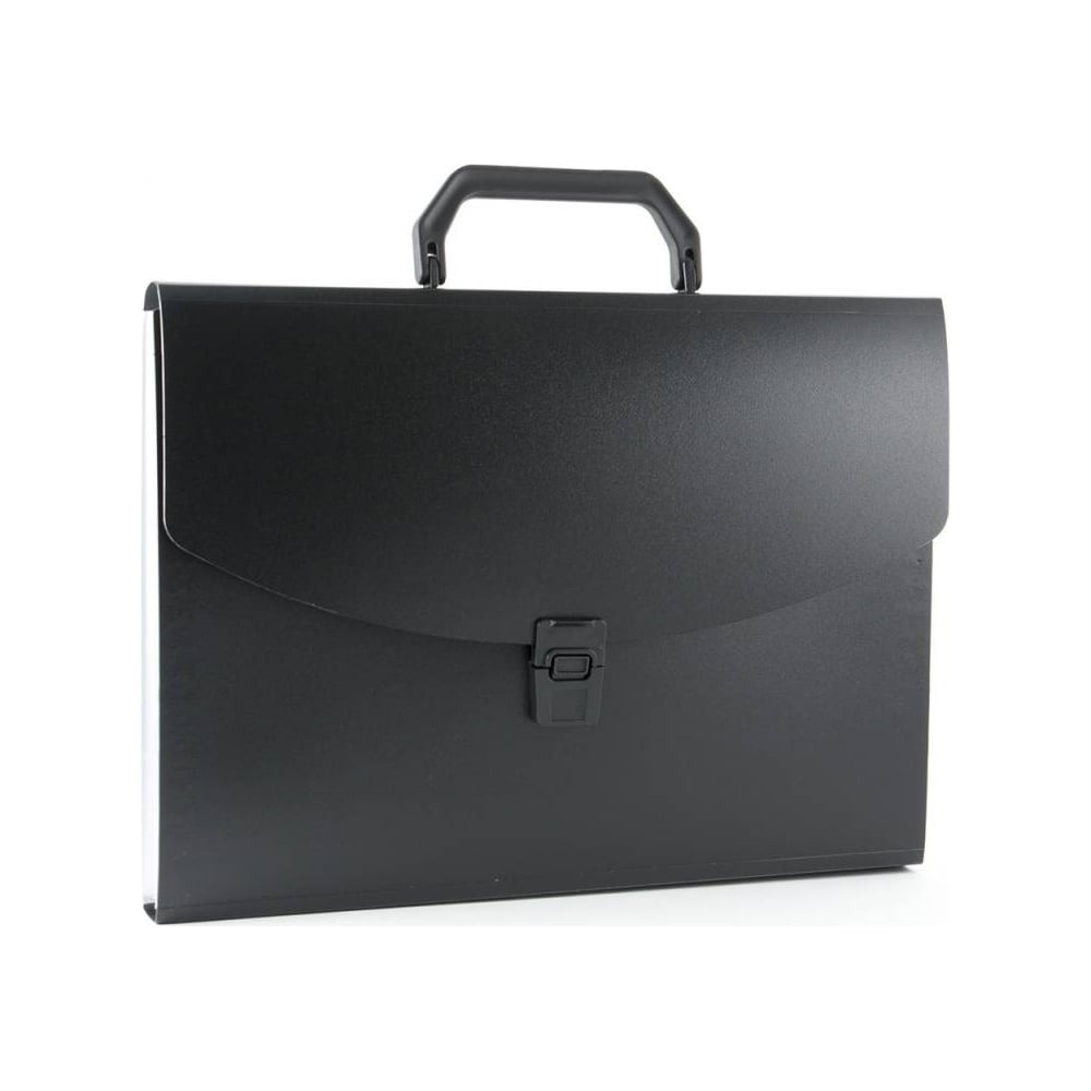 Изображение товара Портфель БЮРОКРАТ BPP6BLCK с 6 отделениями формата A4 черный