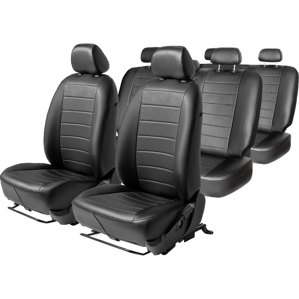 Изображение товара Авточехлы Rival Строчка 2 и 3 ряд для Лада Ларгус 2021 года