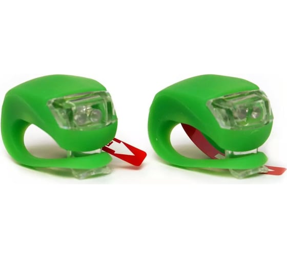 Изображение товара Фонари JOY KIE XC-108 green, перед+зад комплект, 3 функции H000008096