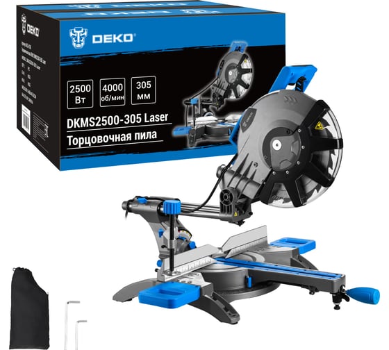 Изображение товара Торцовочная пила DEKO DKMS2500-305 Laser 063-4316