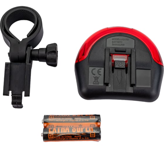 Изображение товара Задний фонарь JOY KIE XC-767T black, красный, 5 светодиодов H000008097