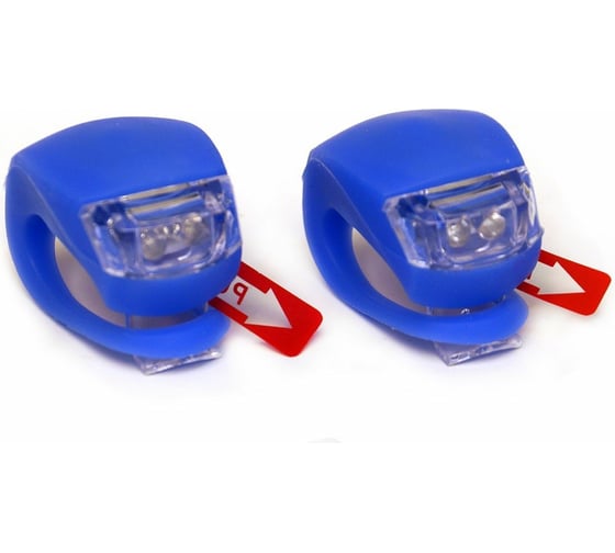 Изображение товара Фонари XC-108 JOY KIE blue, перед+зад комплект, 3 функции H000008095