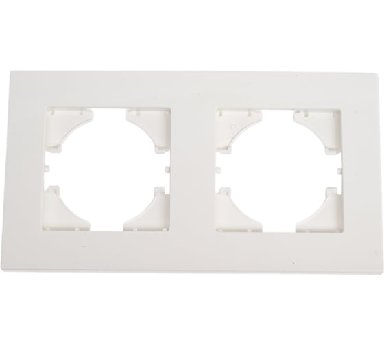 Изображение товара Рамка GUSI Electric GUSI 2-местная, цвет белый C1112-001