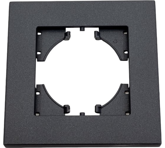 Изображение товара Рамка GUSI Electric City 1-местная, цвет графит C1111-010