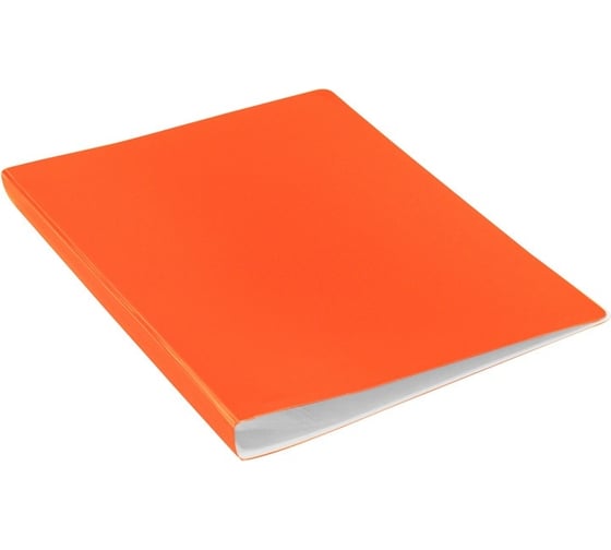 Изображение товара Папка БЮРОКРАТ Double Neon с 10 прозрачными вкладками, A4, пластик, 0.7 мм, оранжевый, 14 шт 1131762