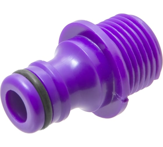 Изображение товара Штуцер под коннектор с наружной резьбой 1/2", пластик MasterProf ДС.070873.ИМ