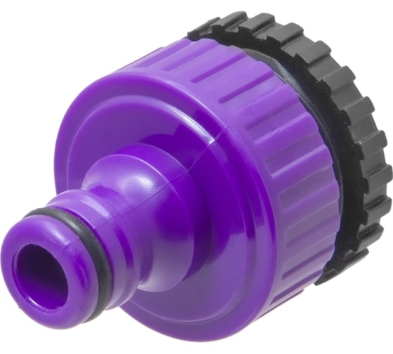 Изображение товара Штуцер под коннектор с переходником 3/4" - 1" с внутренней резьбой, пластик MasterProf ДС.070871.ИМ