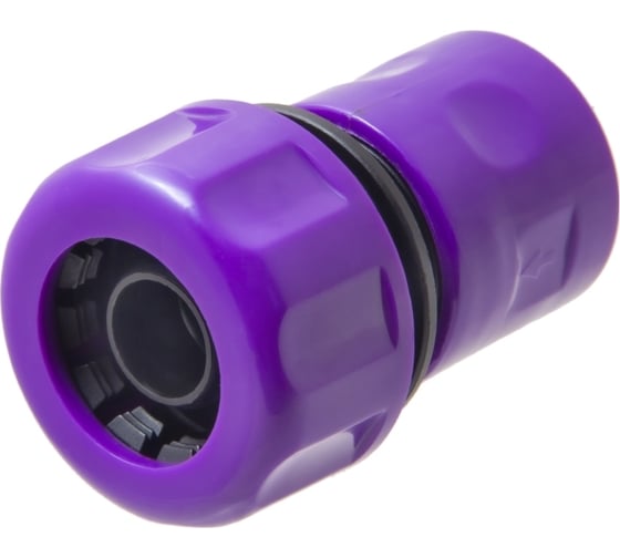 Изображение товара Соединитель без аквастопа для шланга 3/4", пластик MasterProf ДС.070887