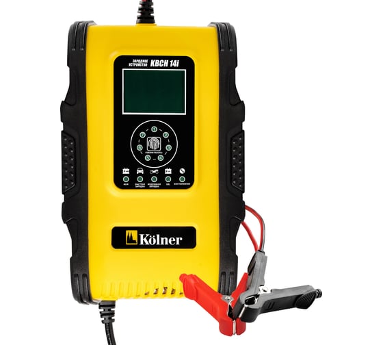Изображение товара Зарядное устройство для автомобильных аккумуляторных батарей Kolner KBCH 14i 8010200020
