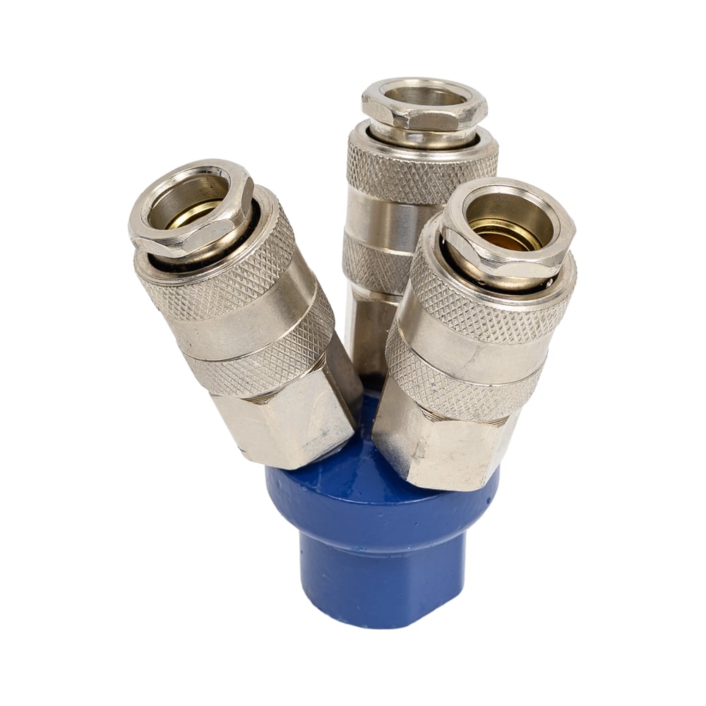 Изображение товара Быстросъем тройник V-образный ARMA EW-B91 стальной соединитель для труб