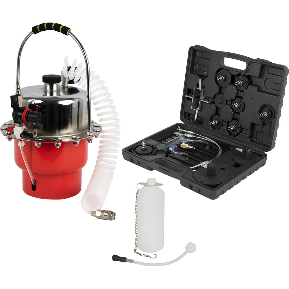 Изображение товара Набор для замены тормозной жидкости WIEDERKRAFT WDK-8911L универсальный