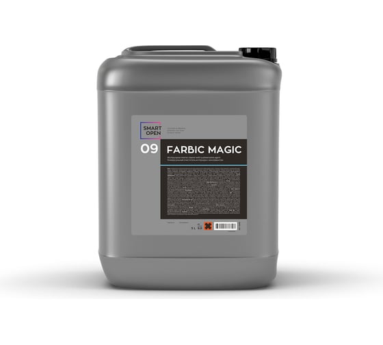 Изображение товара Универсальный очиститель интерьера автомобиля с консервантом, средство для химчистки FARBIC MAGIC, 5 л Smart Open 15095