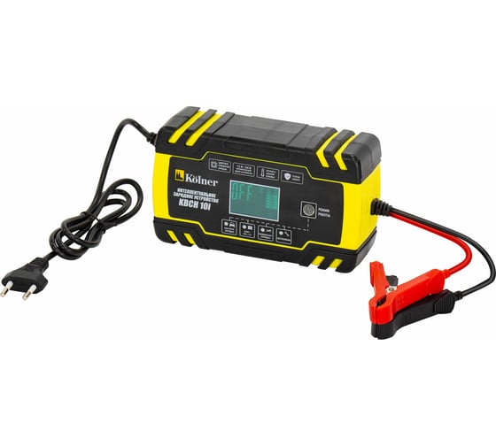 Изображение товара Зарядное устройство для автомобильных аккумуляторных батарей Kolner KBCH 10i 8010200010