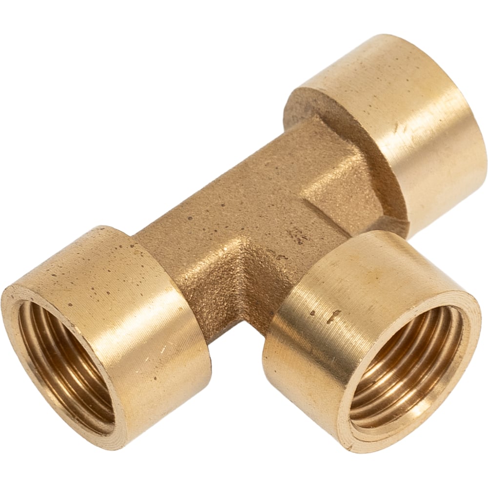 Изображение товара Тройник резьба 1/4"FFF ARMA J1277 - переходник для водопровода и систем вентиляции