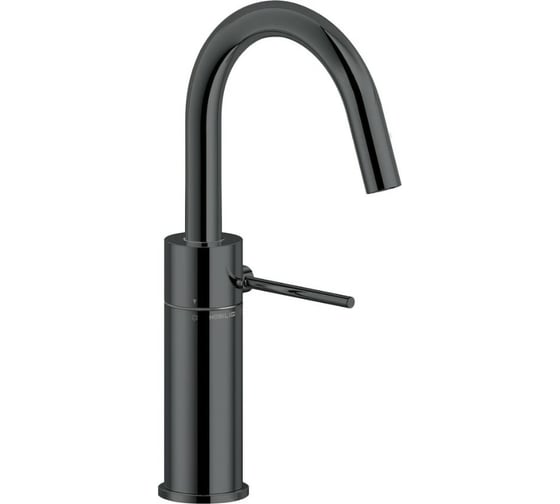 Изображение товара Смеситель для раковины Nobili Velis без донного клапана, глянцевый, черный VE125138/3FLP 00000106715