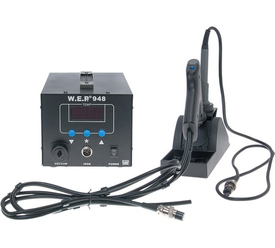 Изображение товара Паяльная станция W.E.P 948 паяльник и оловоотсос М22758