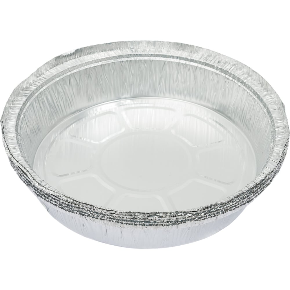 Круглая одноразовая алюминиевая форма для выпечки PERFECTO LINEA алюминиевая сковорода perfecto linea