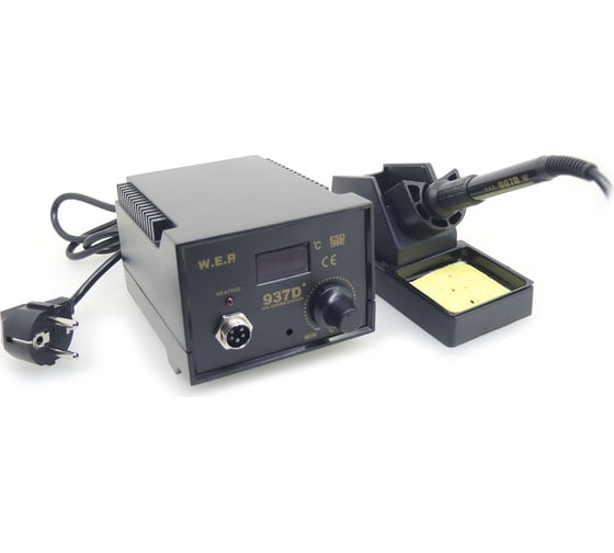 Изображение товара Цифровой антистатический паяльник W.E.P 937D+ 60Вт М0951874