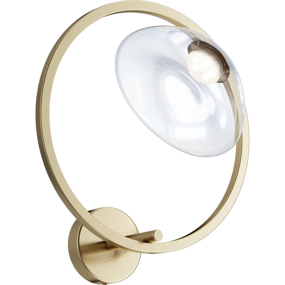 Изображение товара Настенный светильник MAYTONI Moon 5 LED Modern латунь 35 см