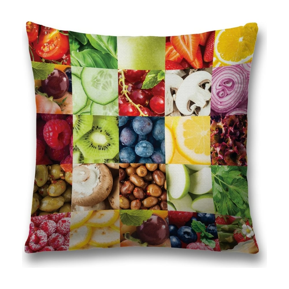 Изображение товара Декоративная наволочка JoyArty 45х45 см с молнией из полиэстера