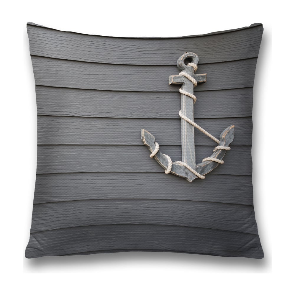 Изображение товара Декоративная наволочка JoyArty 45х45 см полиэстер серый бежевый