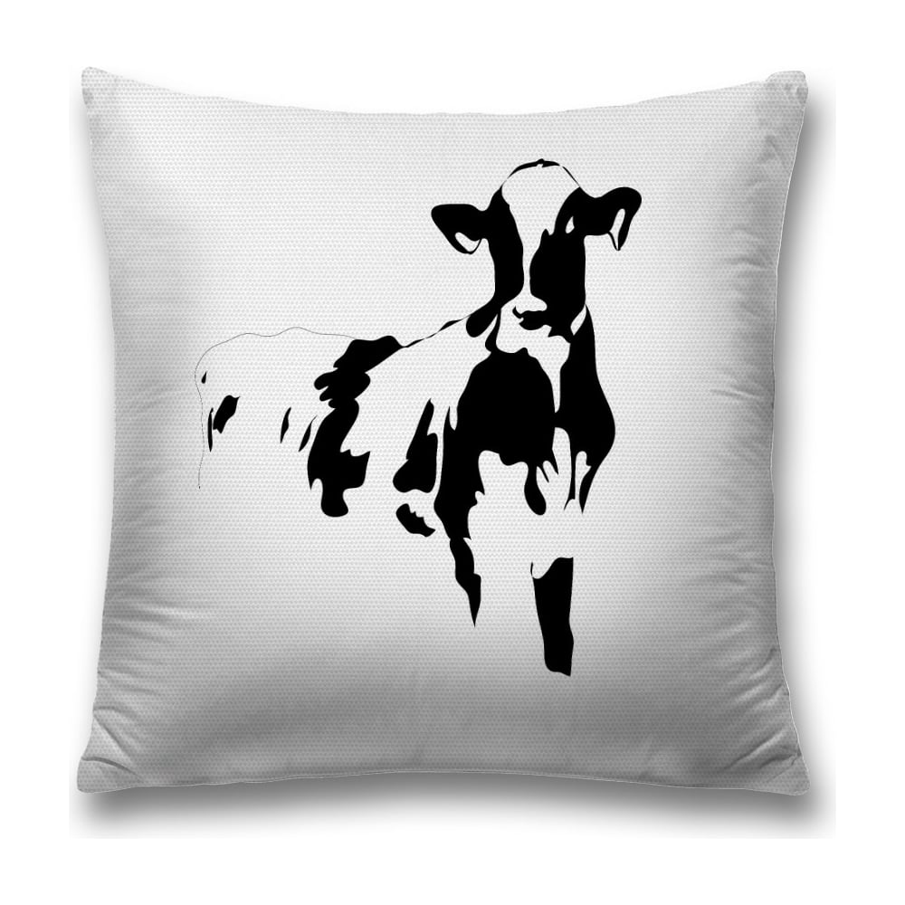 Изображение товара Декоративная наволочка JoyArty sl_9970 45х45 черно-белая ткань полиэстер