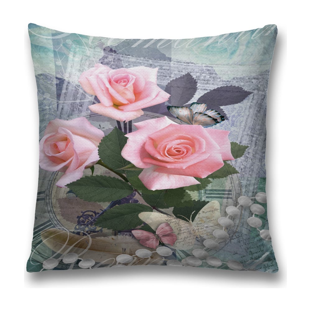 Изображение товара Декоративная наволочка JoyArty 45х45 см, яркие цвета, полиэстер