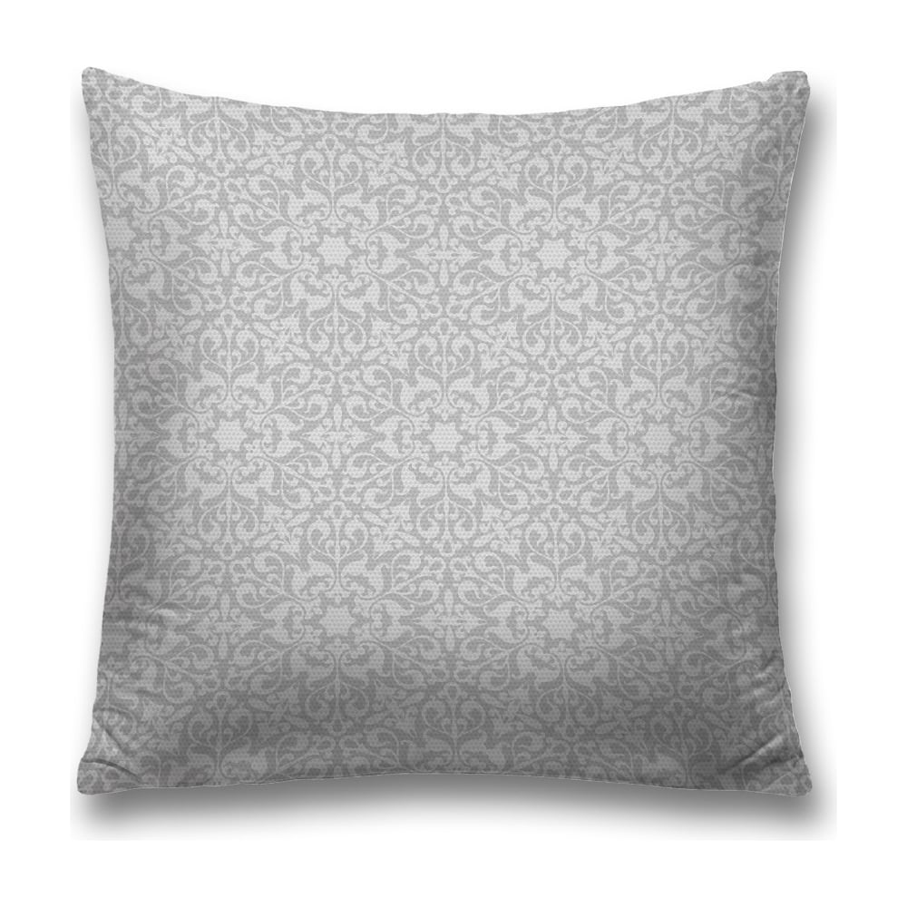 Изображение товара Декоративная наволочка JoyArty sl_13545 серого и белого цвета 45х45 см