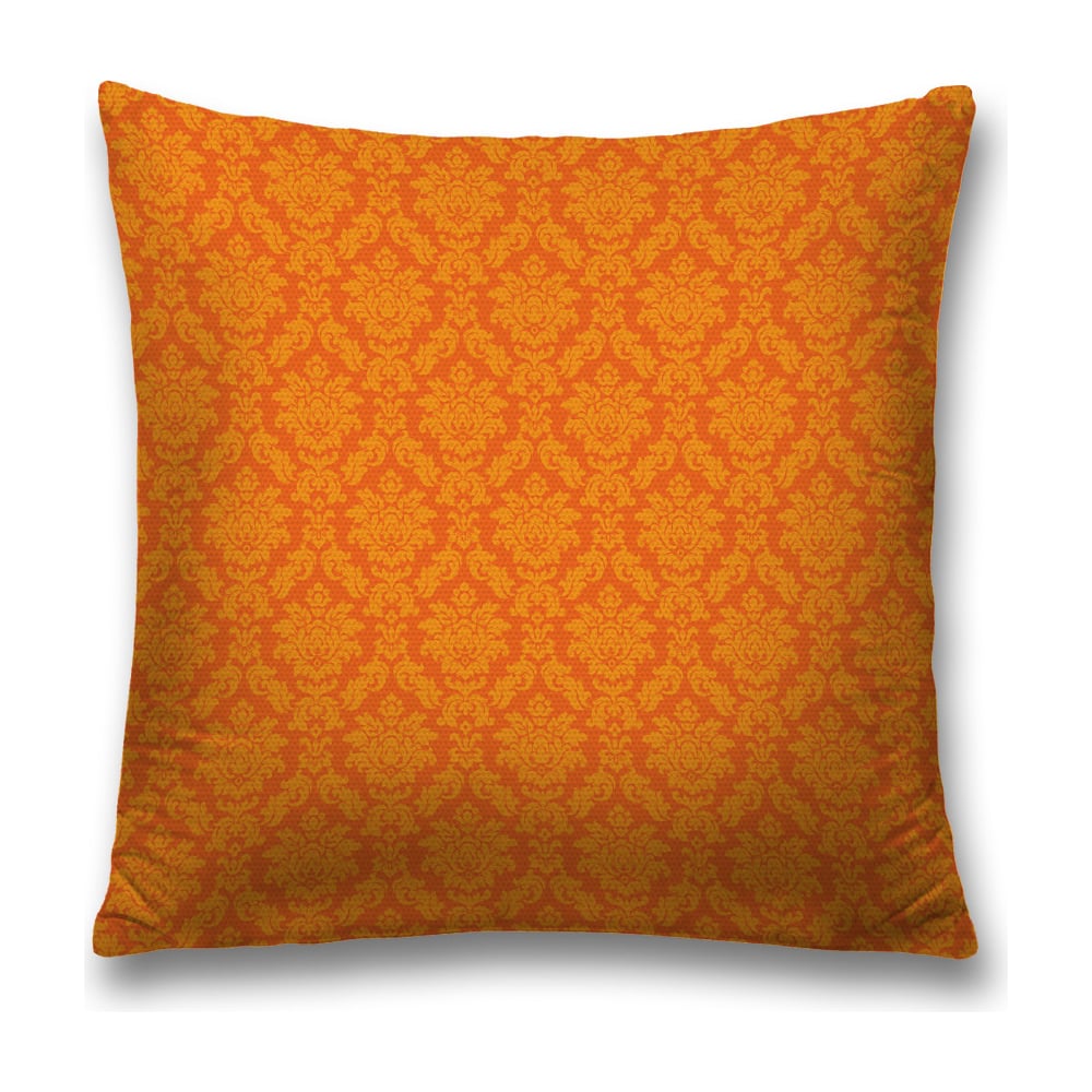 Изображение товара Декоративная наволочка JoyArty 45x45 оранжевая с молнией полиэстер