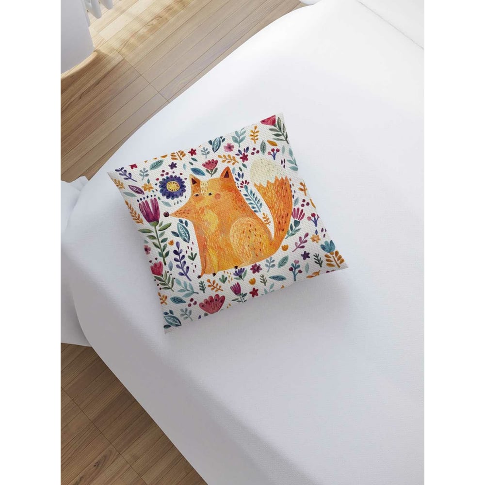 Изображение товара Декоративная наволочка JoyArty 45х45 см яркий дизайн из полиэстера