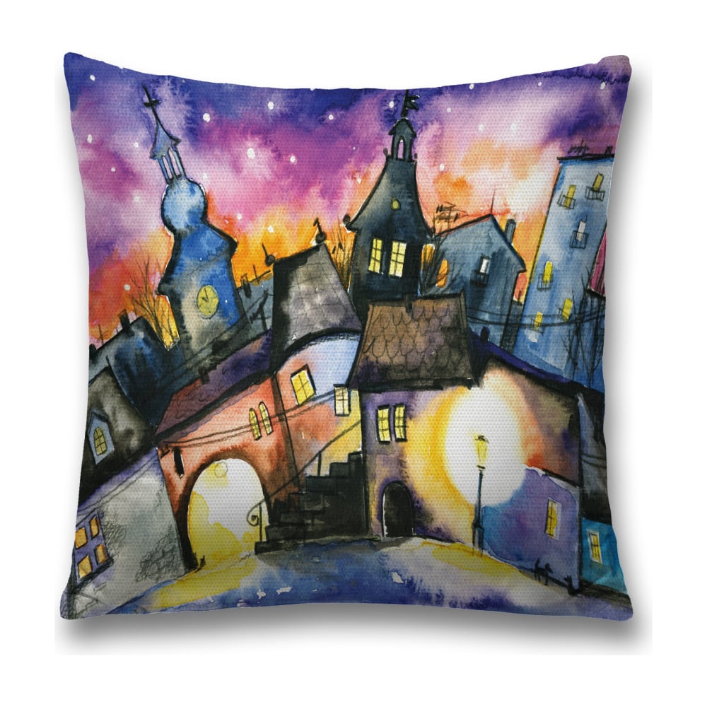 Изображение товара Декоративная наволочка JoyArty sl_17247 45х45 см полиэстер яркая