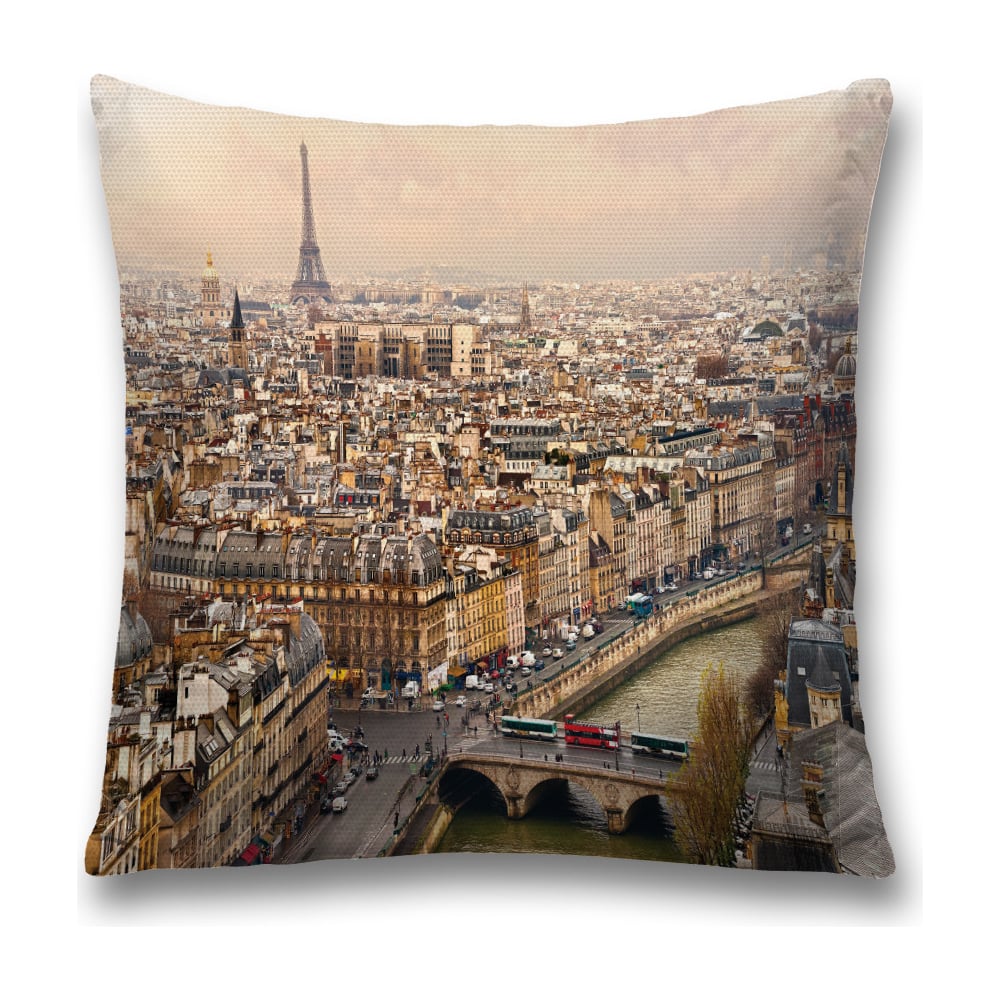 Изображение товара Декоративная наволочка JoyArty 45х45 см с молнией, полиэстер