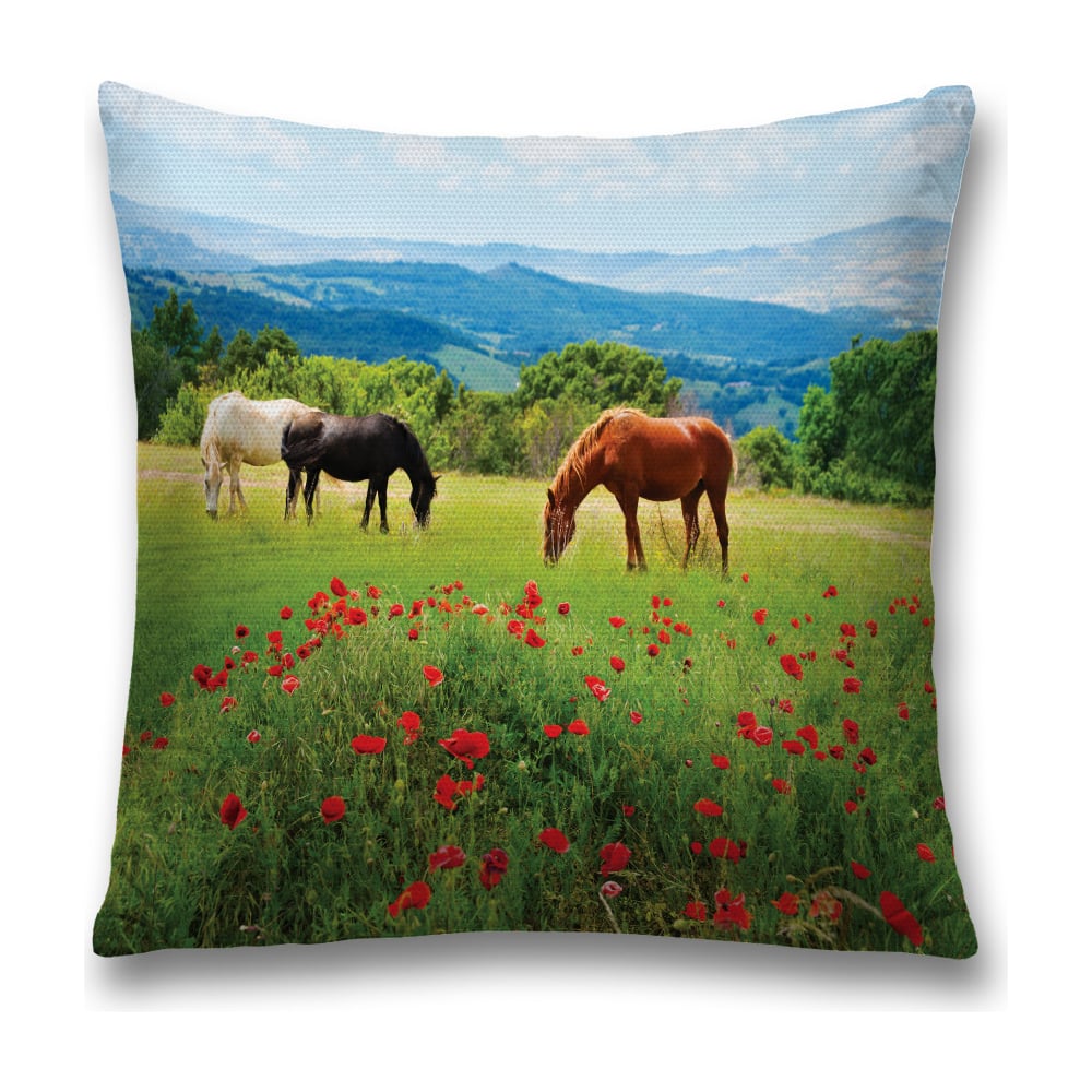 Изображение товара Декоративная наволочка JoyArty 45х45 см с молнией яркая и практичная