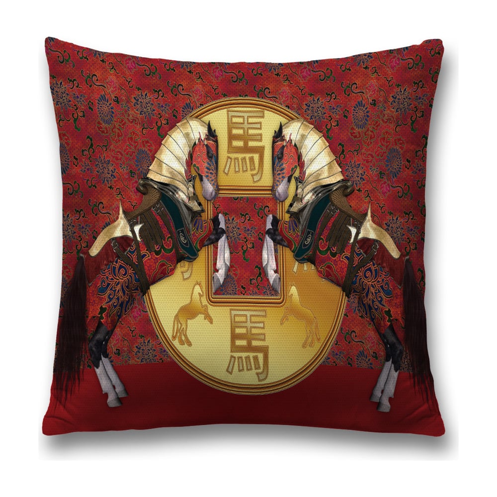 Изображение товара Декоративная наволочка JoyArty 45х45 см из полиэстера с молнией, яркие цвета