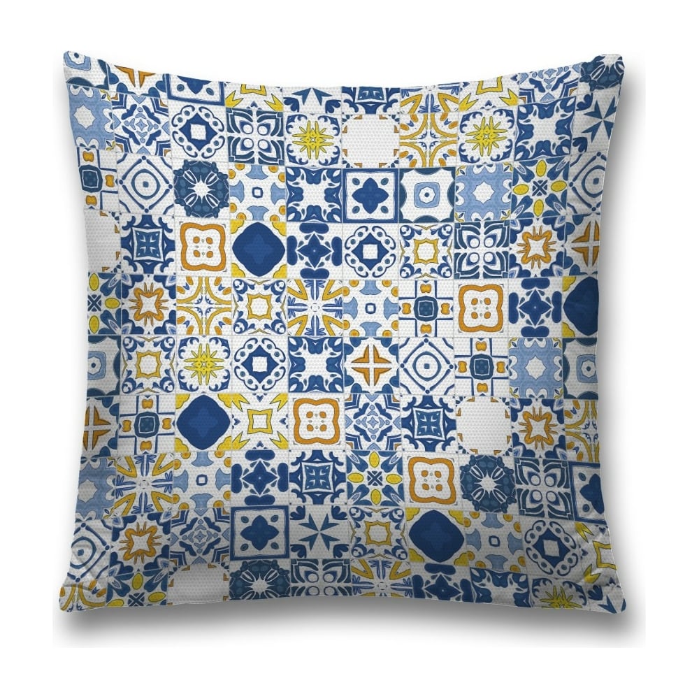 Изображение товара Декоративная наволочка JoyArty 45x45 яркая с молнией полиэстер