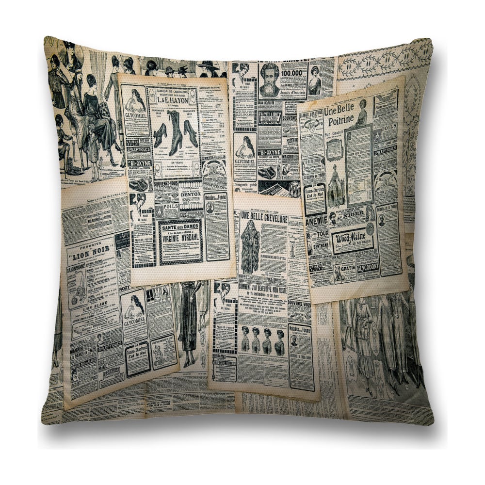 Изображение товара Декоративная наволочка JoyArty sl_15860 черного, серого и желтого цветов