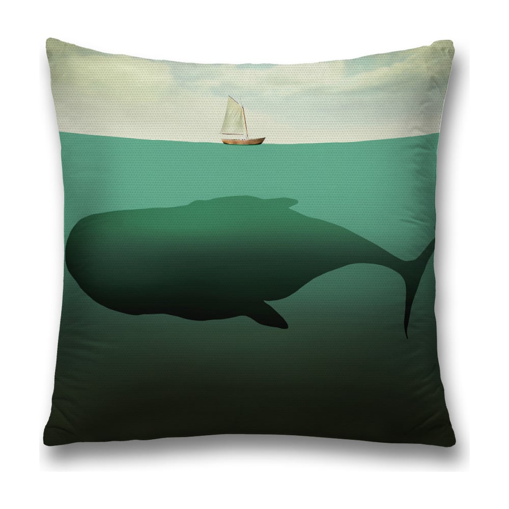 Изображение товара Декоративная наволочка JoyArty 45x45 см зеленая коричневая полиэстер