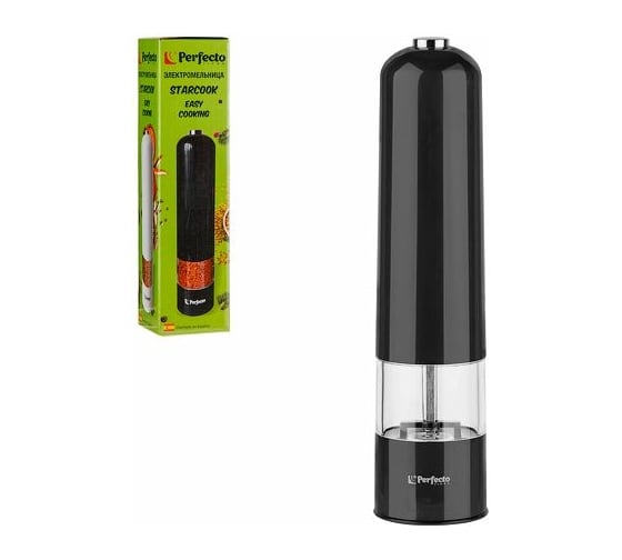 Изображение товара Электрическая мельница для специй PERFECTO LINEA Starcook черный 39-522232