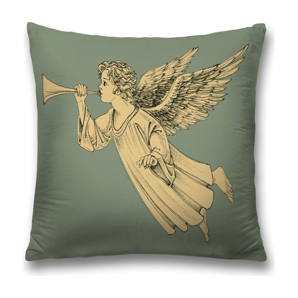 Изображение товара Декоративная наволочка JoyArty sl_17094 45x45 см коричневая и серая