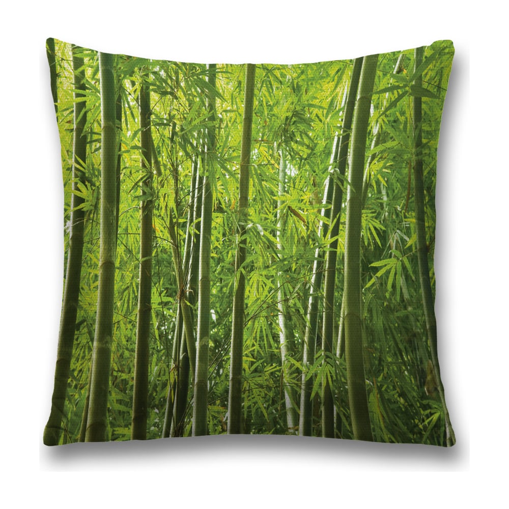 Изображение товара Декоративная наволочка JoyArty 45х45 см зеленая салатовая полиэстер