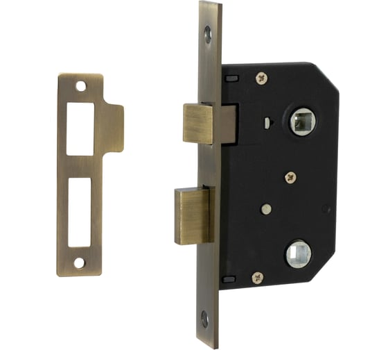 Изображение товара Межкомнатный механизм под фиксатор VETTORE 251 WC AB, бронза 20015