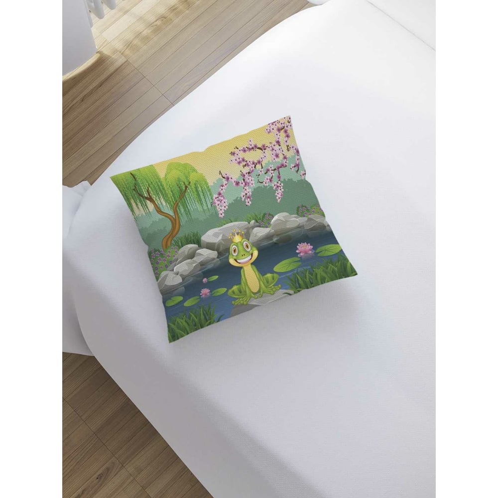 Изображение товара Декоративная наволочка JoyArty sl_34997 45x45 см из полиэстера с молнией, разноцветная