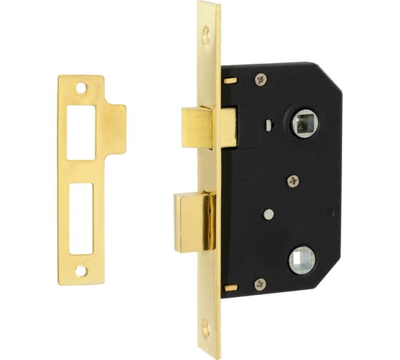 Изображение товара Межкомнатный механизм под фиксатор VETTORE 251 WC GP, золото 20017