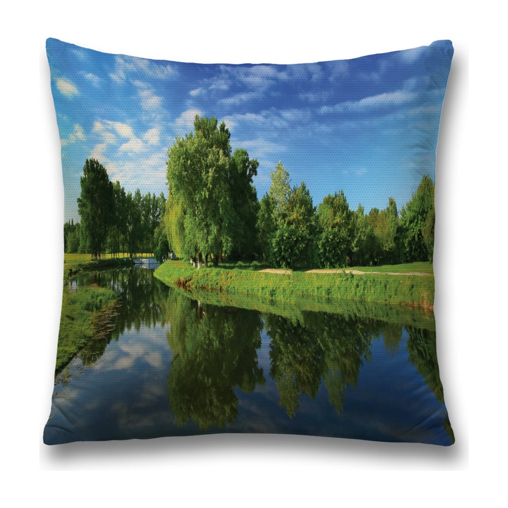 Изображение товара Декоративная наволочка JoyArty sl_16168 45х45 см из полиэстера с молнией