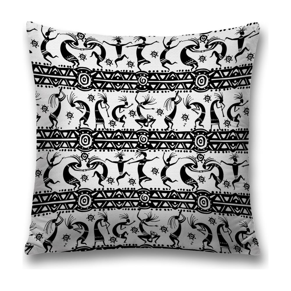 Изображение товара Декоративная наволочка JoyArty sl_13218 45x45 см черный и белый полиэстер