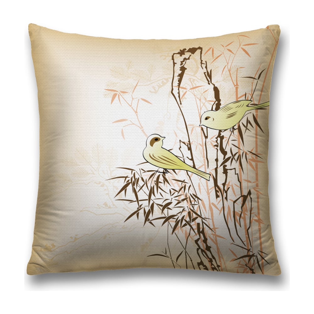 Изображение товара Декоративная наволочка JoyArty 45х45 см из полиэстера с молнией