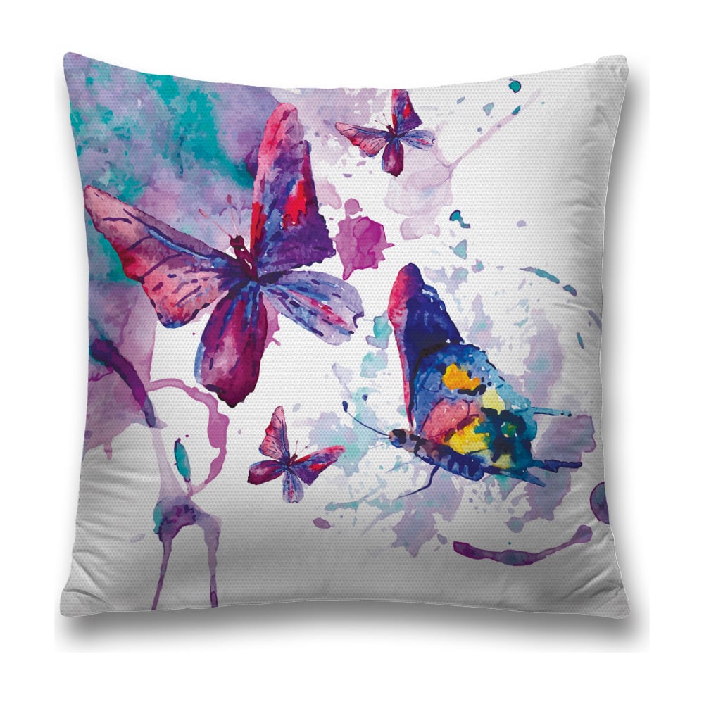 Изображение товара Декоративная наволочка JoyArty sl_15896 45x45 см фиолетовая синяя полиэстер