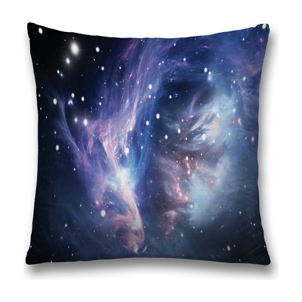 Изображение товара Декоративная наволочка JoyArty sl_13786 45х45 см голубая черная