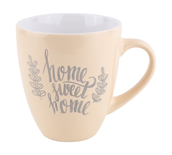 Изображение товара Керамическая кружка PERFECTO LINEA Любимый дом молочная 400 мл 30-388602